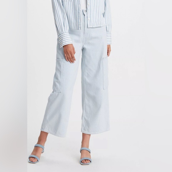 Levi's Denim - Levi's High Waisted Wl Crop Utility Waste Not